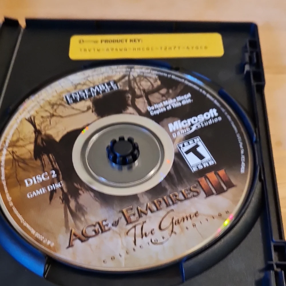 Microsoft Age of Empires III - Boxed Set, Vintage 1990s, GUC, Weighs 6Lb.